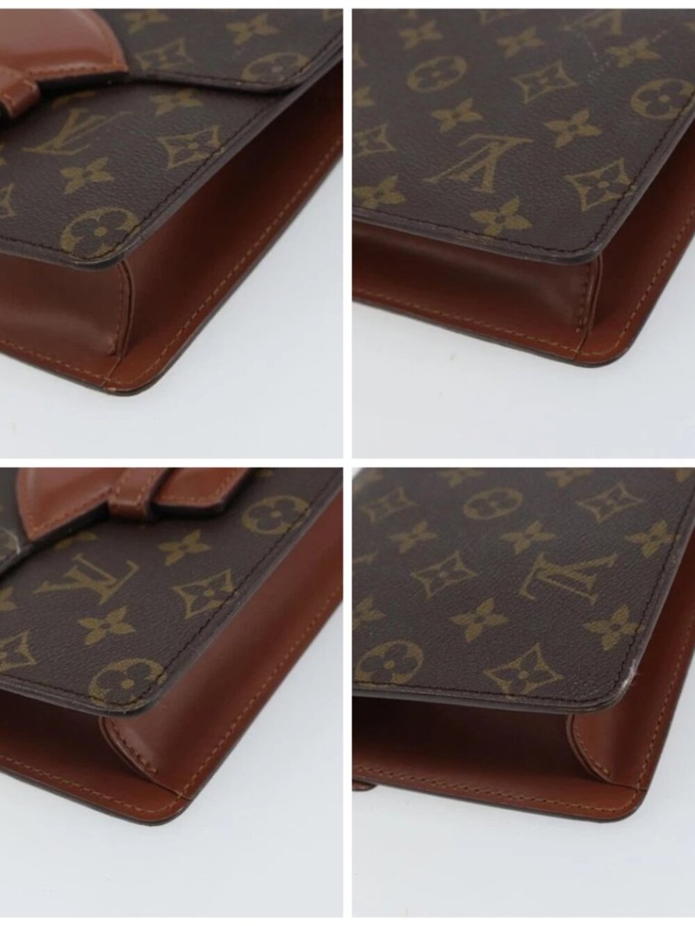 LOUIS VUITTON Monogram Chaillot Clutch Bag M51786 LV Auth 166452 - Picture 16 of 16